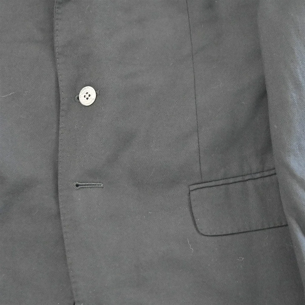 Joseph Abboud 42S Black Super 120s Wool Slim Mens Blazer Suit Jacket Sport Coat